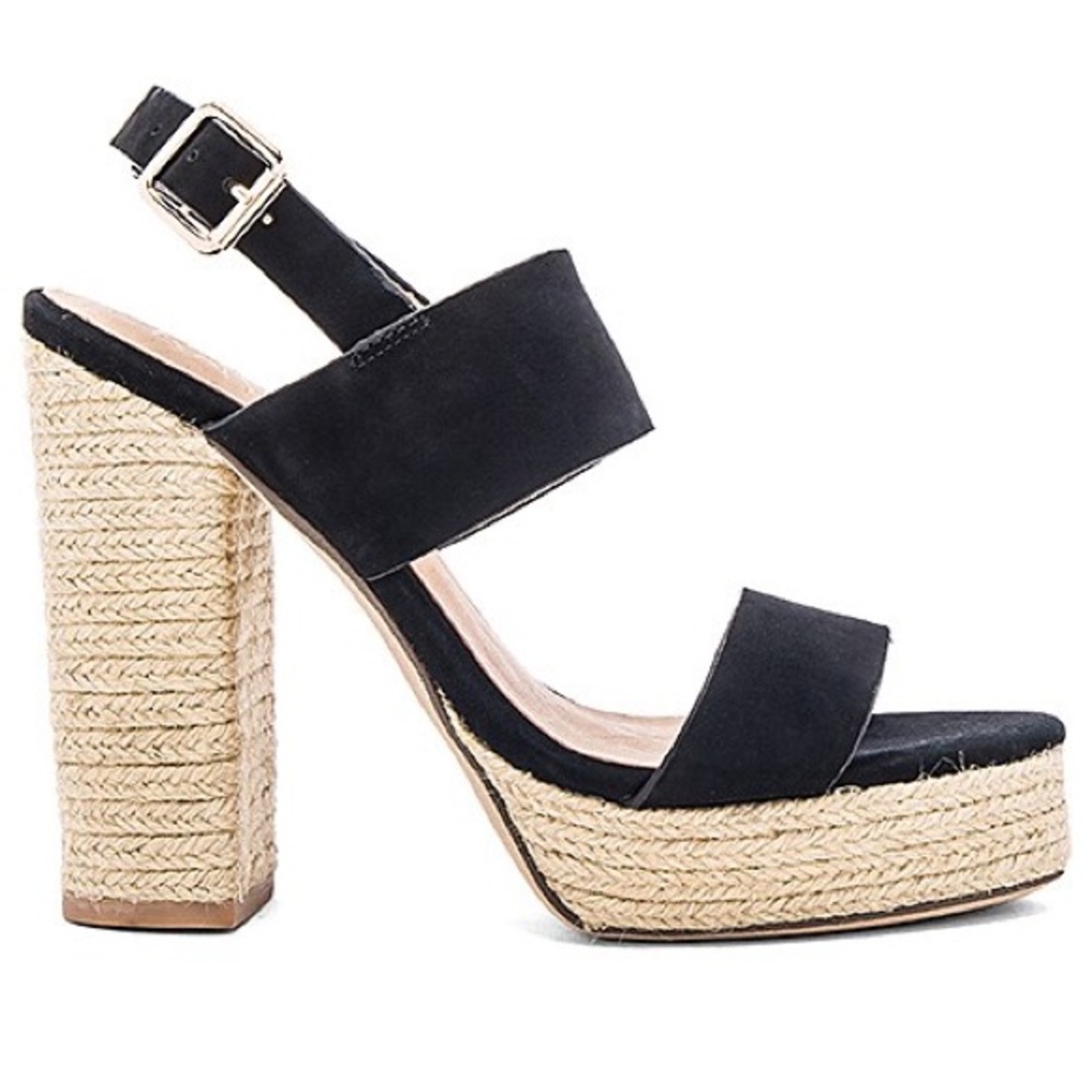 RAYE Halle Platform in Black Size 9.5